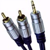kenable Pure HQ OFC 3.5mm Stereo Jack to 2 RCA