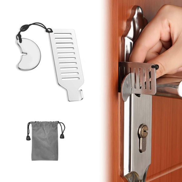 Portable Door Lock, Hotel Door Lock Travel Safety from Inside