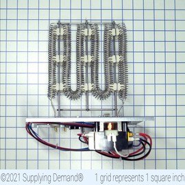 Supplying Demand HKSX08XC 8 kW 208/240V Single Phase Heating Element Electric Heat Kit for Air Handlers