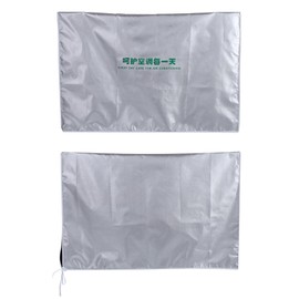Window Air Conditioning Cover Anti Dust Anti Snow Waterproof Sunproof Air Conditioner Outdoor Protects Cover with Latch Rope and Multi-Size Optional (3P (92 x 35 x 69))