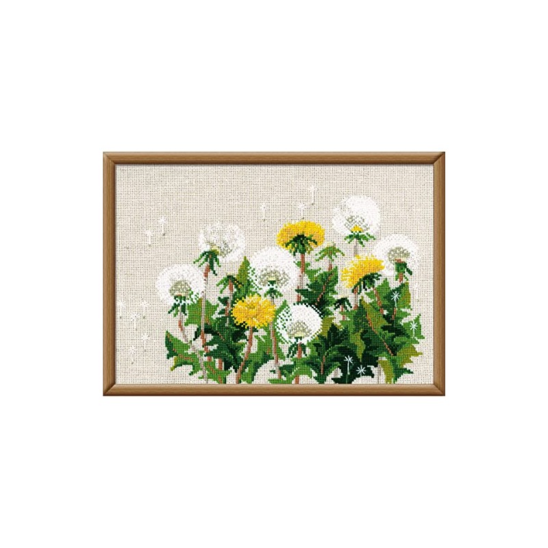 RIOLIS Dandelions Cross Stitch Kit, Multi-Color