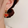 Thanksgiving Fall Earrings Accessories for Women Maple Leaf Fall Earrings