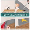LSGCQ Flexible Baseboard Molding Trim 4 Inch x 60 Feet