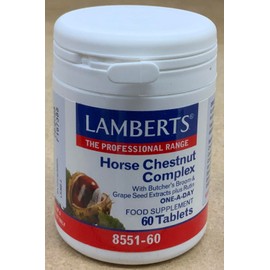 Lamberts Horse Chestnut Complex - 60 Capsules