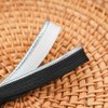 1cmx25m Polyester Piping Trim with Metallic Lip, Piping Bias Tape