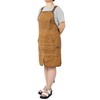 ZJMTOCYU Durable and Waxed Canvas Tool Apron for Professionals, Adjustable