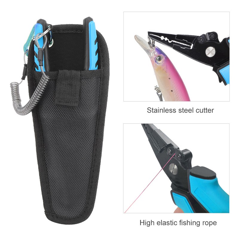 Outdoor Aluminum Alloy Lure Fishing Pliers Fish Controller Tong Set