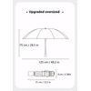 Meichoon Upgrade Super Large Size Umbrella for 3-4 Person Enhanced