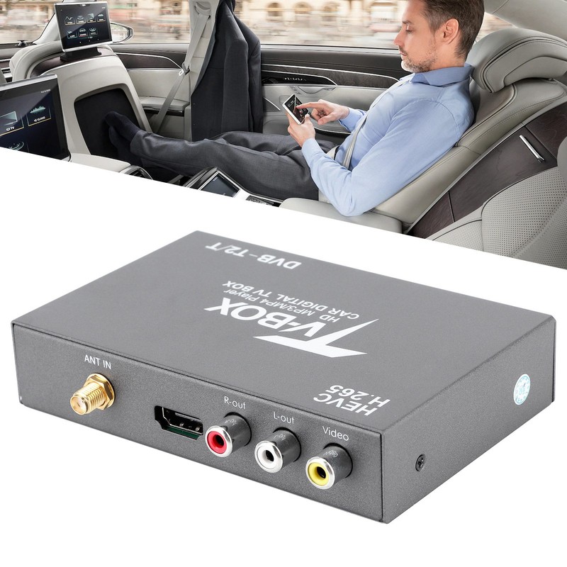 Car Digital TV Box Receiver Standrad H.265 6M/7M/8M Channel Band