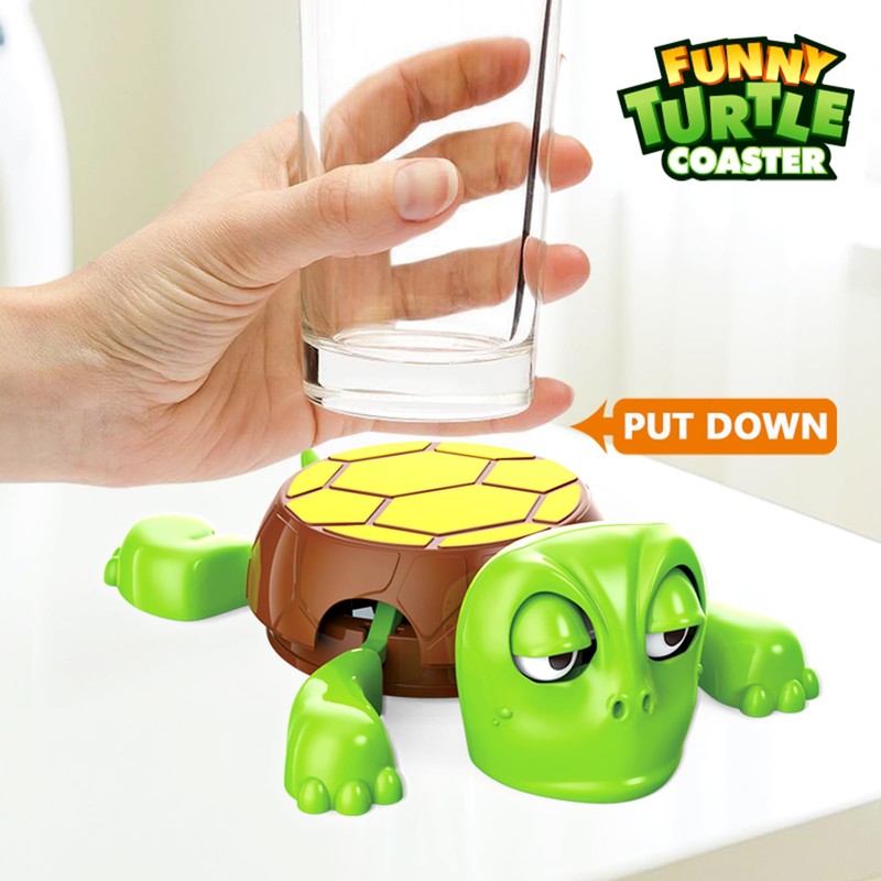 Tikapo Super Fun Gravity - Powered Turtle Coasters Sea Turtle