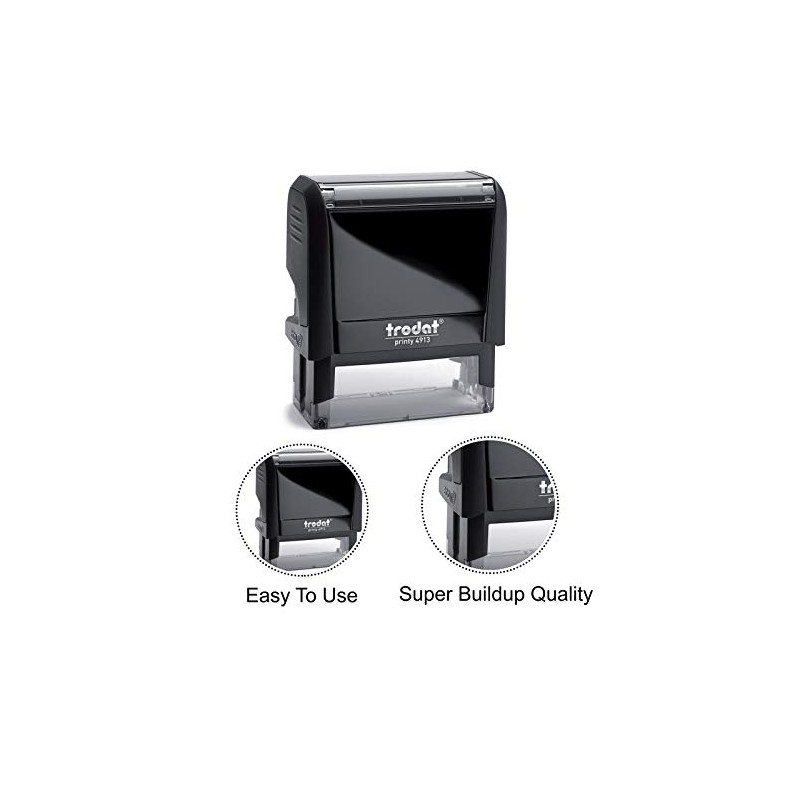 Imprue Rectangular Notary Stamp Self Ink Custom Stamp for New