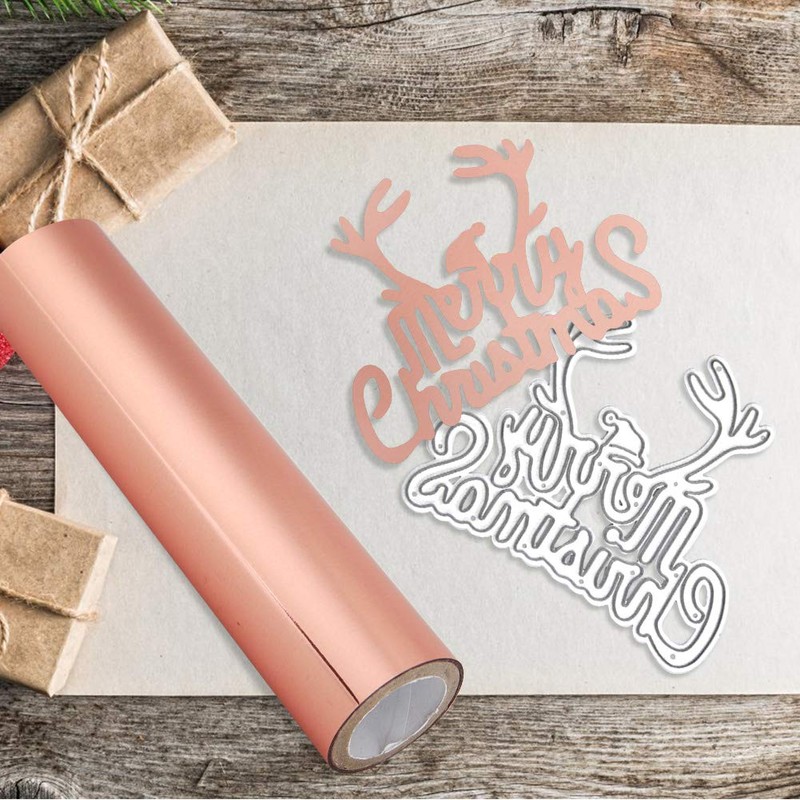 5mx15cm Transfer Sheets，196.8"5.9" Metallic Variety Pack Glimmer Hot Foil Roll