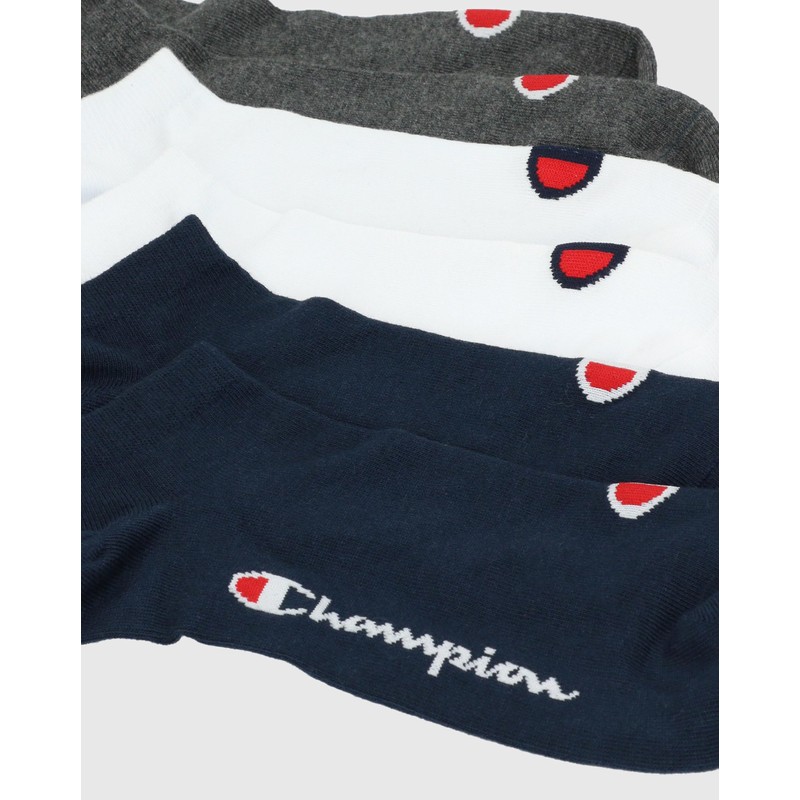 Champion Unisex socks, Navy, white, grey