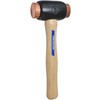 VAUGHAN Copper Face Hammer, Malleable Iron Head, Soft Face Hammer,