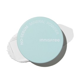 innisfree [5g, 2개 구성] 이니스프리 노세범 미네랄 파우더 / 기름종이 피니시파우더 유분 번들거림 투명, 10g