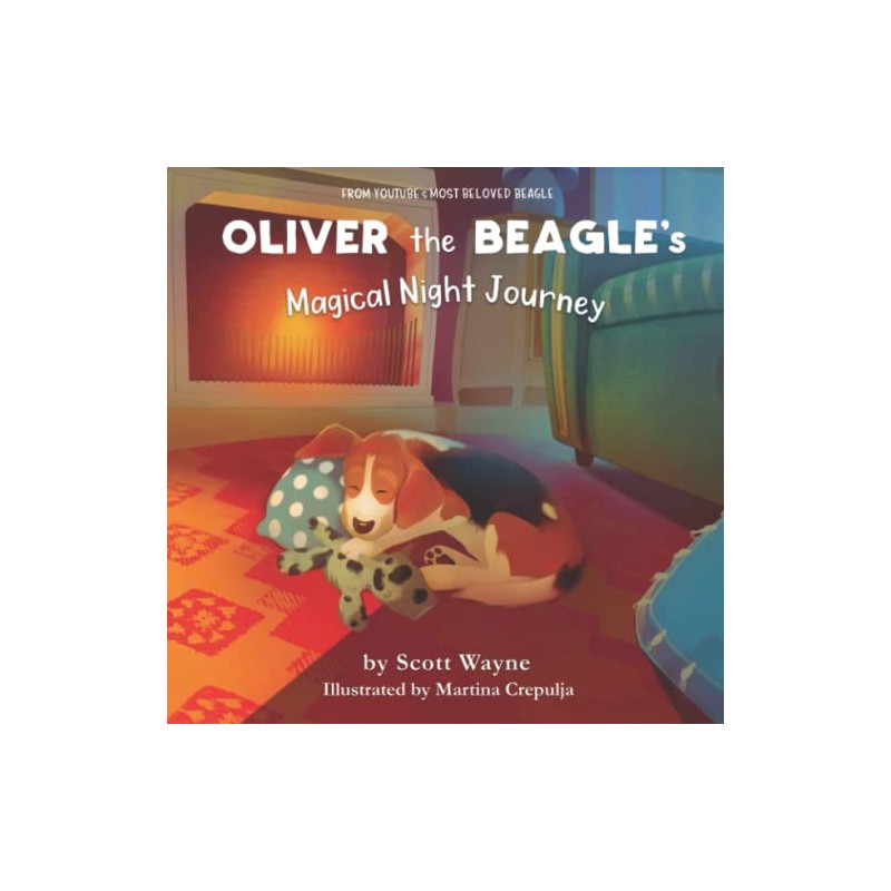 Oliver the Beagle's Magical Night Journey