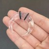 Luxe Modz Clear Acrylic Pincher Septum C Shape Buffalo Horseshoes