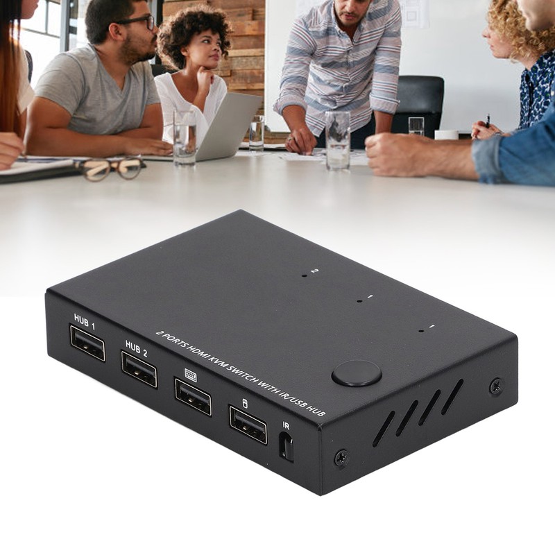 2 in 1 Out KVM Switch 3840 X 2160 Resolution