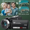 Video Camera Camcorder, Full HD 1080P Camcorder 48MP 16X Digital