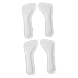 Gatuida Leather Insoles for Women High Heel Inserts Cushioning Foot Care Anti-slip Arch Support Daily