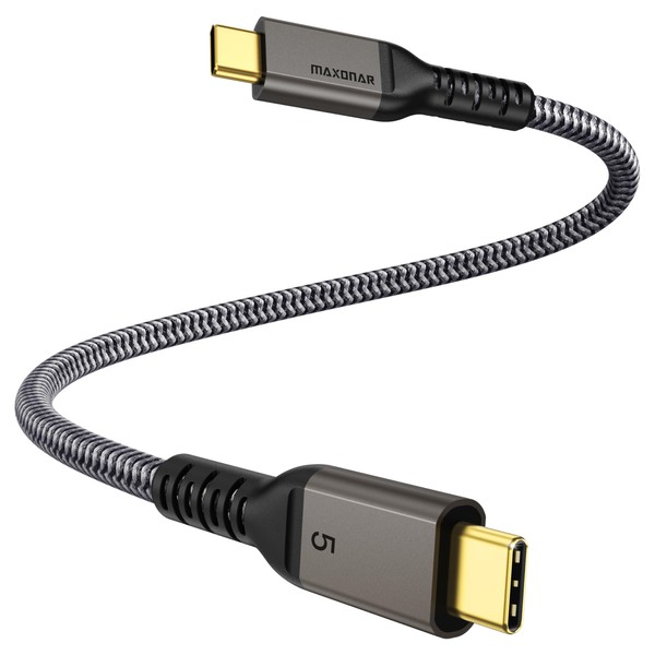 Maxonar Maxonar 1.6Ft Thunderbolt 5 Cable 80Gbps, up to 120Gbps