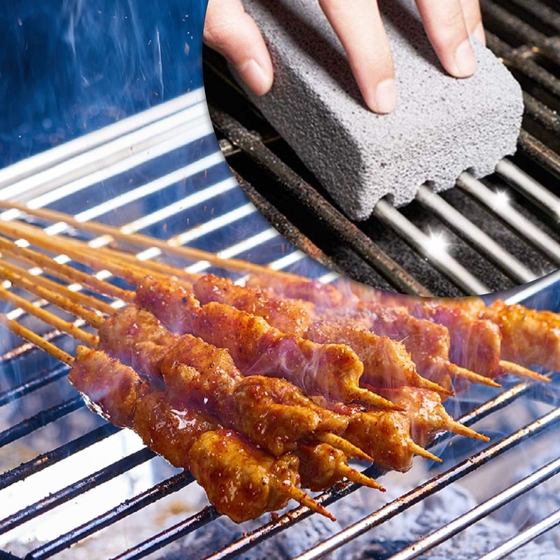 Grill Griddle Cleaning Brick Block ValueHall 4 Pack Odorless Grilling