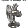 Optimus F-6212A 3-Speed 60-Watt Portable Retro Oscillating Table Fan