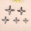 Mincer Blade, Asixx Cross-Shaped Stainless Steel Meat Grinder Blade(#32)