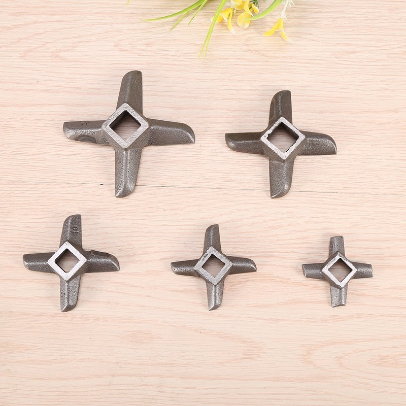 Mincer Blade, Asixx Cross-Shaped Stainless Steel Meat Grinder Blade(#32)