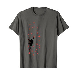 Wall Rock Climbing Bouldering Climber Sports Men Women Kids T-Shirt