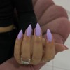Uñas Postizas Almendradas Color Lila, 48 Unidades, Neutras, Gruesas, para