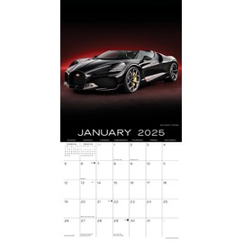 Willow Creek Press Dream Cars 2025 12"" x 12"" Wall Calendar