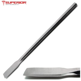 Sheehan Surgical Straight Osteotome 10mm Hexagon Handle 16cm Dental Instrument