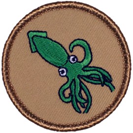 Great Boy Scout Patrol Patch - The Squid Patrol (#487)
