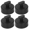 4PCS Jack Pad Anti Bending Sturdy Rubber Floor Heavy Duty