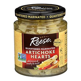 Reese Marinated Artichokes Hearts, 7.5-Ounce Glass (Pack of 12) ( Value Bulk Multi-pack)
