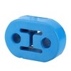 4PCS Universal Blue Silicon Muffler Exhaust Hanger Short Hangers 12mm1/2''
