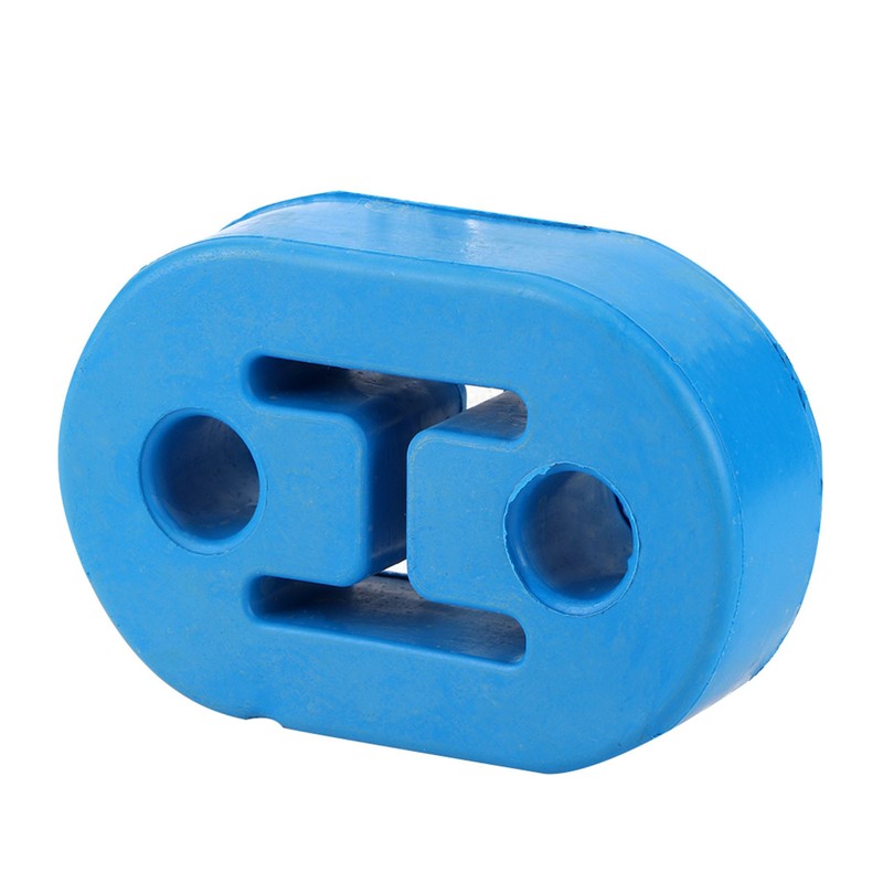 4PCS Universal Blue Silicon Muffler Exhaust Hanger Short Hangers 12mm1/2''