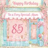Hunts England - 85th Mum La Petite Patisserie Birthday Card