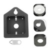 TEHAUX 5pcs Wall Clock Back Cover Repair Kit Durable Mechanism