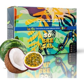 Electrolitos en Polvo con Sabor Bask Caja de 20 Sobres (Sabores MIxtos)