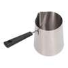 Coffee Milk Frothing Pitcher Cup 304 Stainless Steel Long Handle