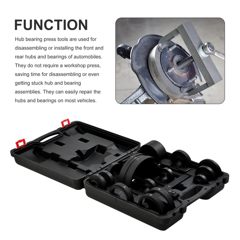 WINMAX TOOLS AUTOMOTIVE Master Wheel Hub & Bearing Removal and