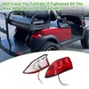 10L0L Golf Cart Tail Lights for Club Car Precedent 2004-Up