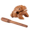 Wooden Frog, Feng Shui Lucky Frog Wood Frog Guiro Rasp