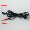Tens Electrode Lead Wires Jack Plug Pin Connector, Electrode Units
