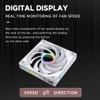 TZMRIT ST-ALL-IN-ONE ARGB PC Fan,Single Frame Fan Unit with Speed
