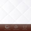Quilted Waterproof mattress protector Double Bed - Super Absorbent Mattress