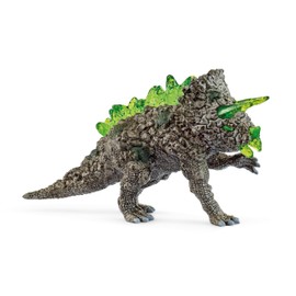 schleich 70828 Steintriceratops, from 7 years, ELDRADOR CREATURES - Toy Figure, 18 x 18 x 10 cm