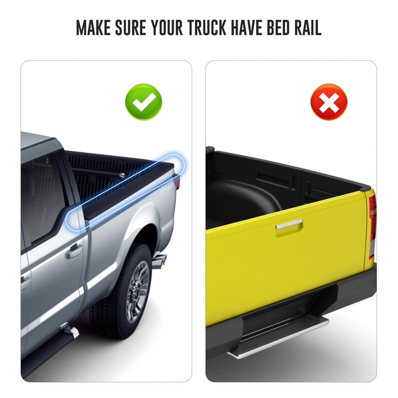 BSWAN Flagpole Bracket, Railing Flagpole Bracket, Parasol Mount, Truck Bed,